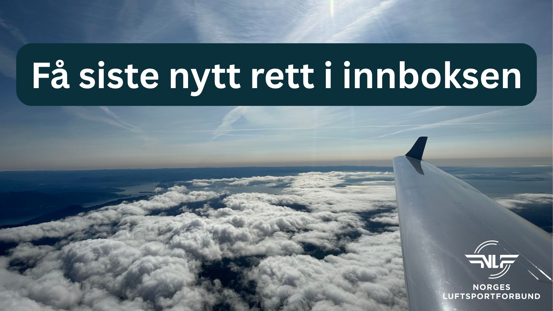 Få nyheter fra oss levert direkte til deg