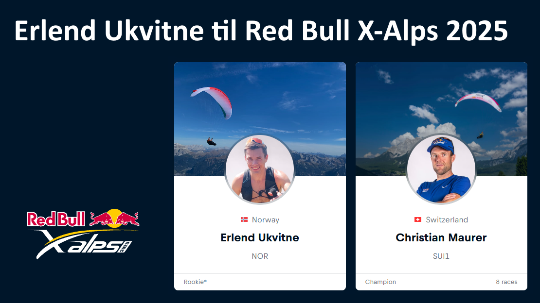 Nordmann gjennom nåløyet til Red Bull X-Alps