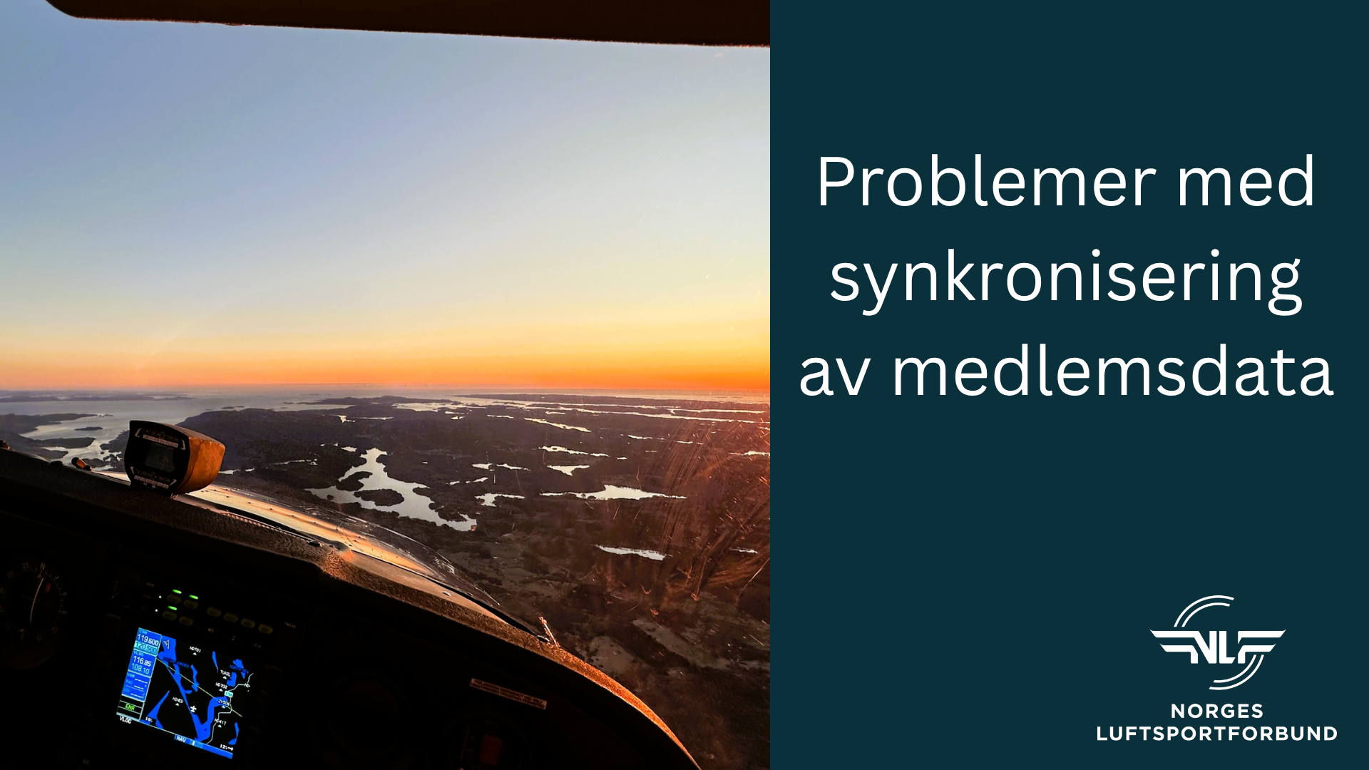 Problemer med synkronisering av medlemsdata fra NLFs systemer
