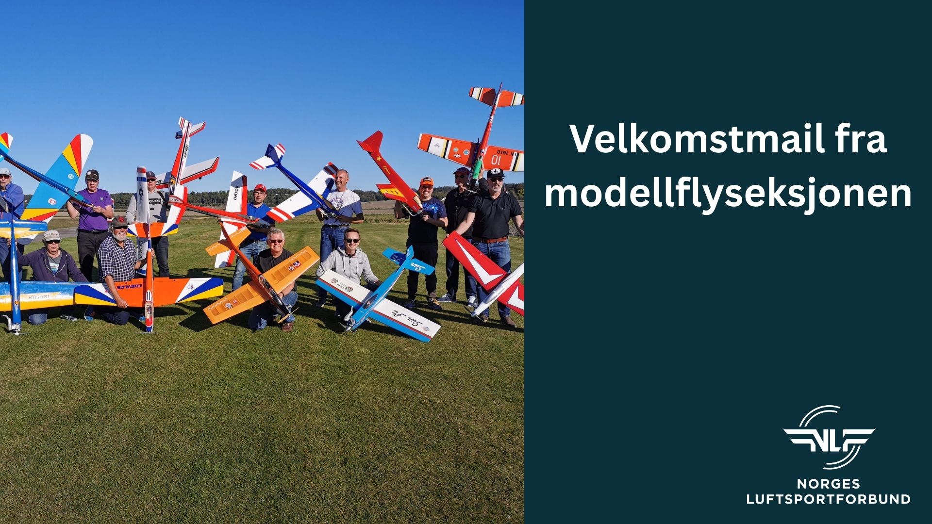 Derfor har du fått velkomstmail fra modellflyseksjonen