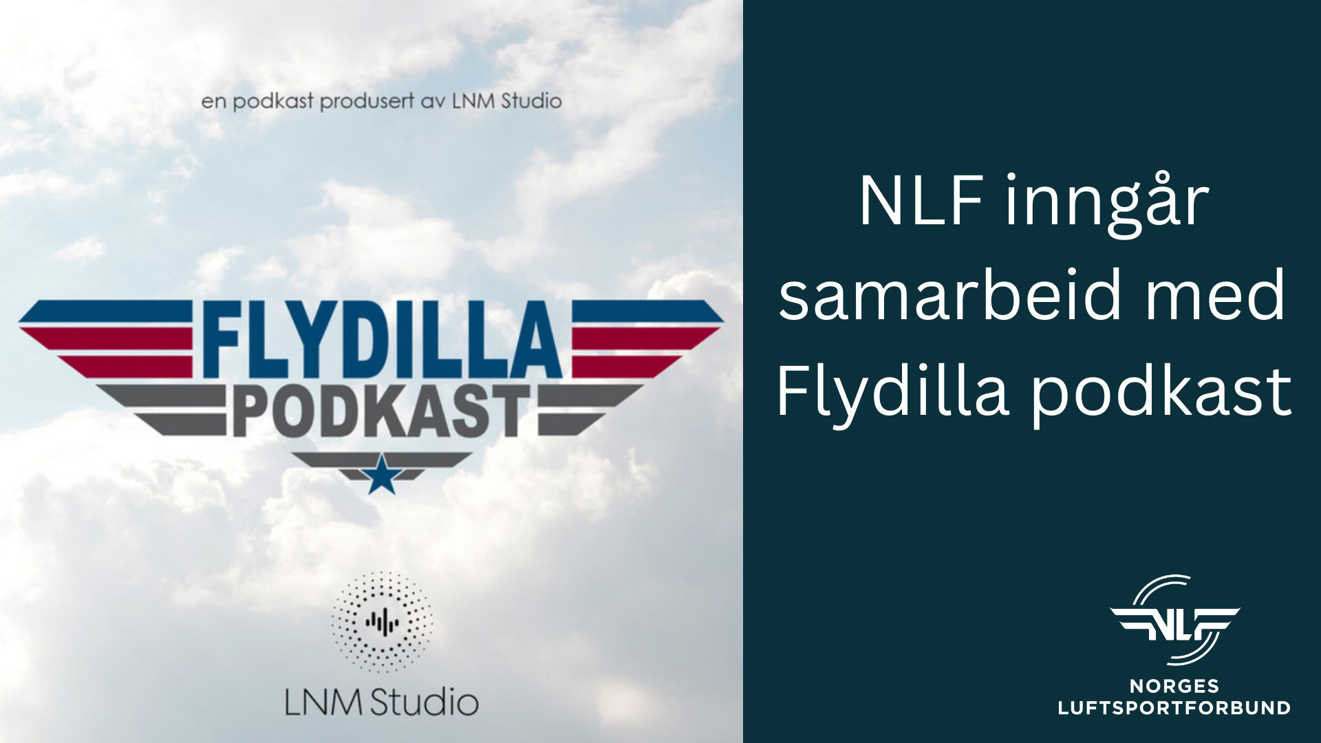 NLF inngår samarbeid med Flydilla podkast