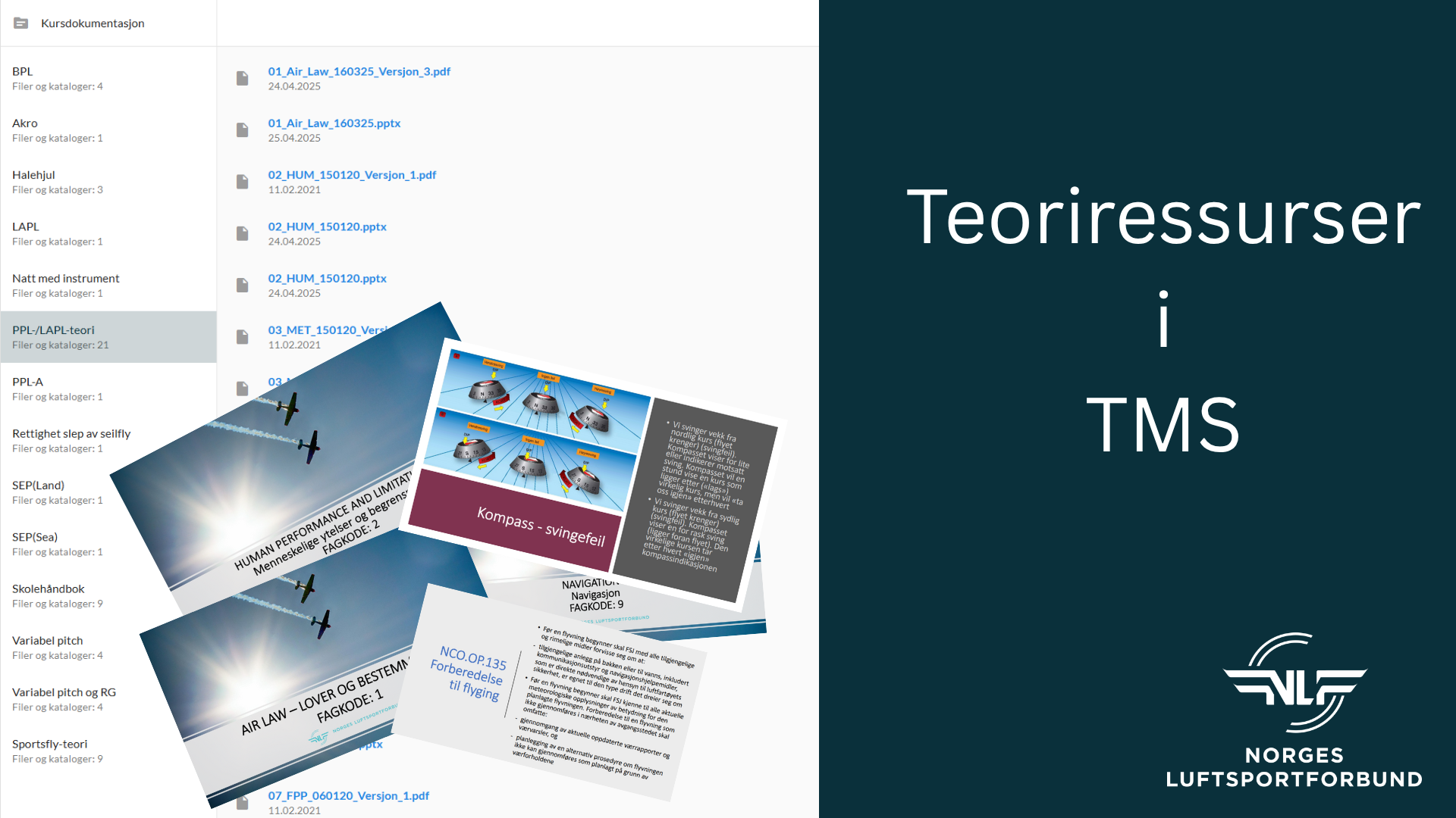 Teoriressurser i TMS