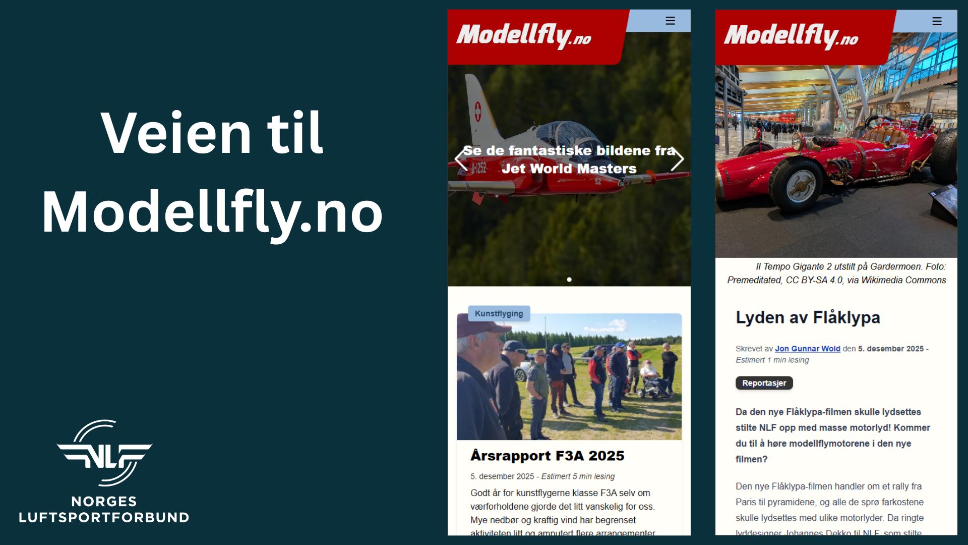 Slik bygget vi nye Modellfly.no
