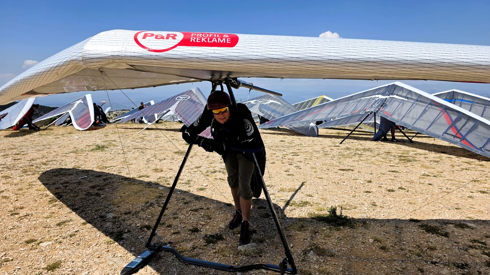 Rapport fra VM i hanggliding i Ager, Spania