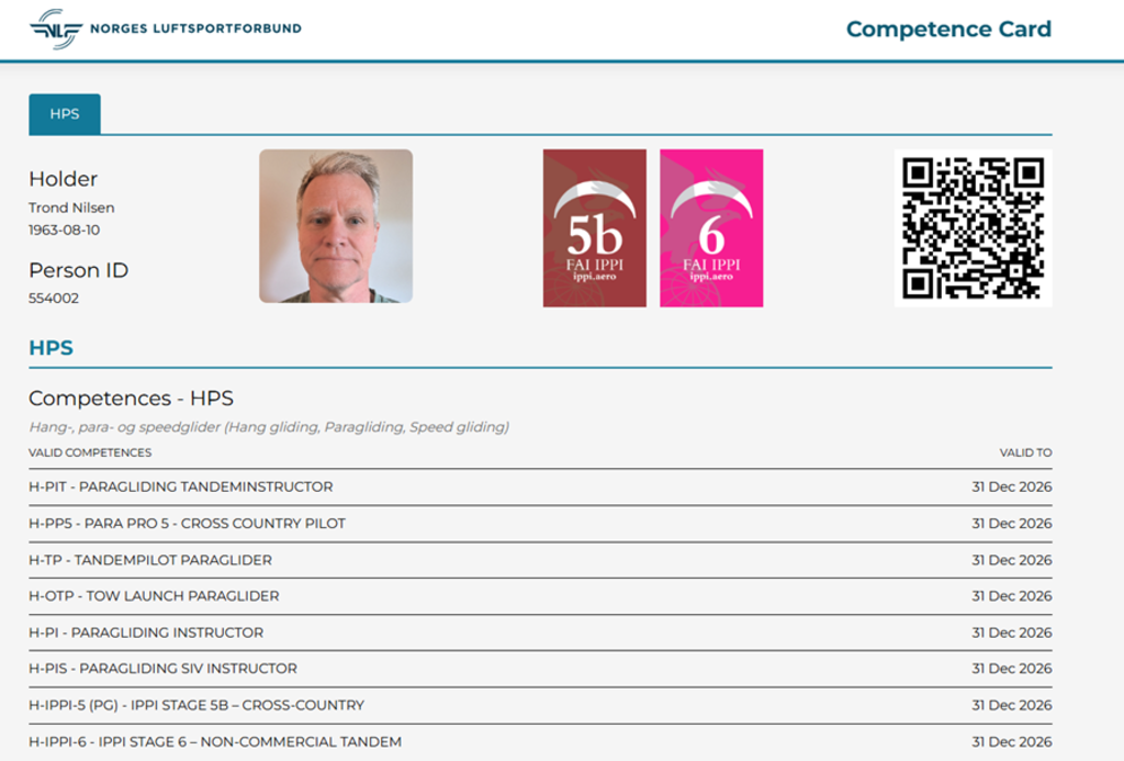 Kompetansebevis HPS