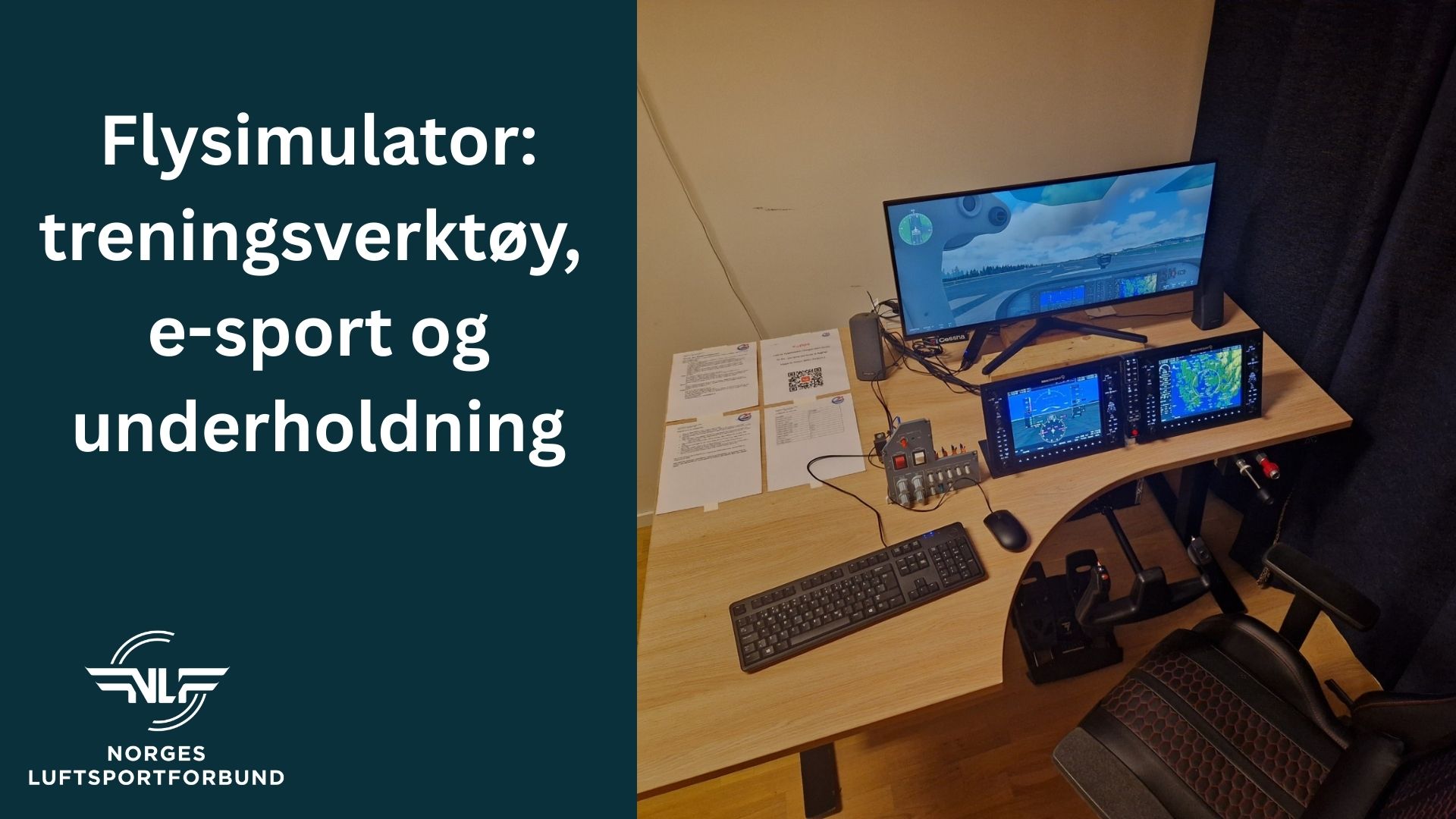 Flysimulator: fly hele året – uansett vær
