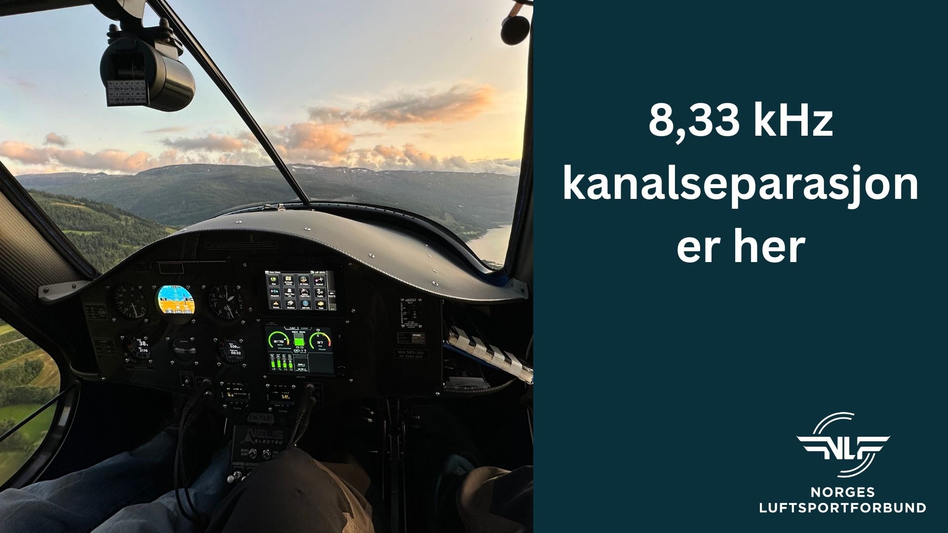 Overgangen til 8,33 kHz - tiden er kommet