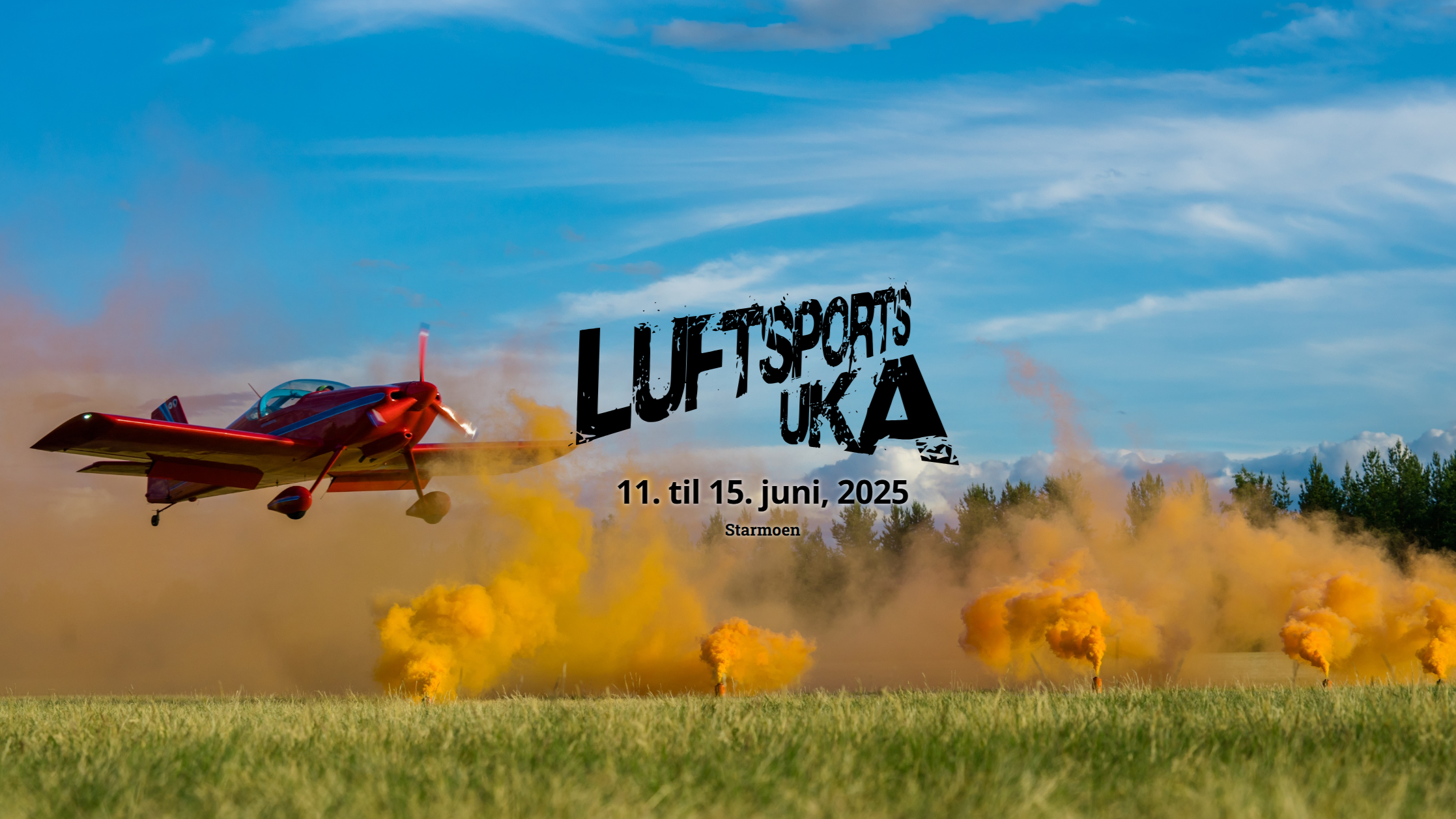 Meld deg på Luftsportsuka i dag!