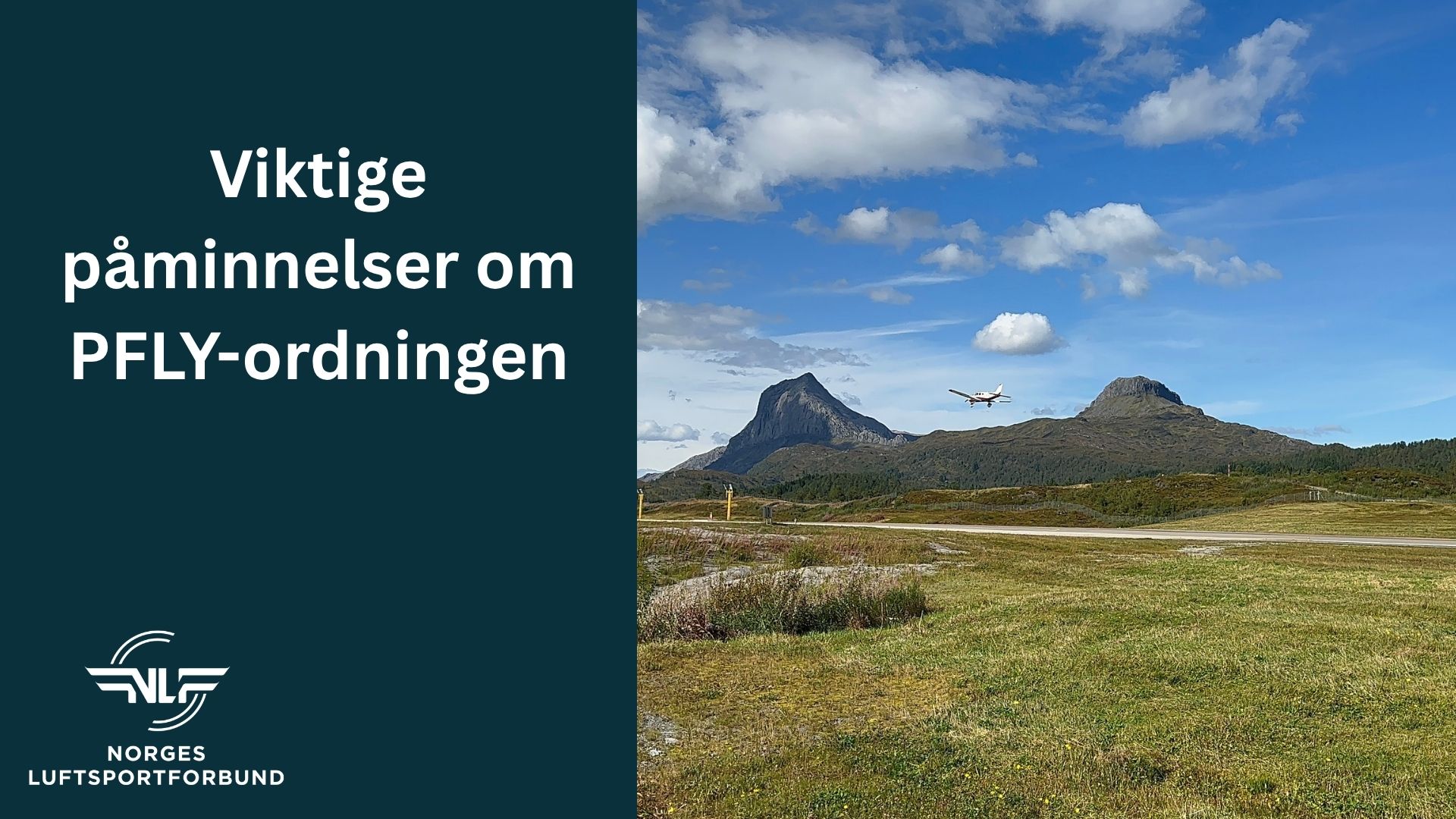 PFLY – en unik mulighet for norsk allmennflyging