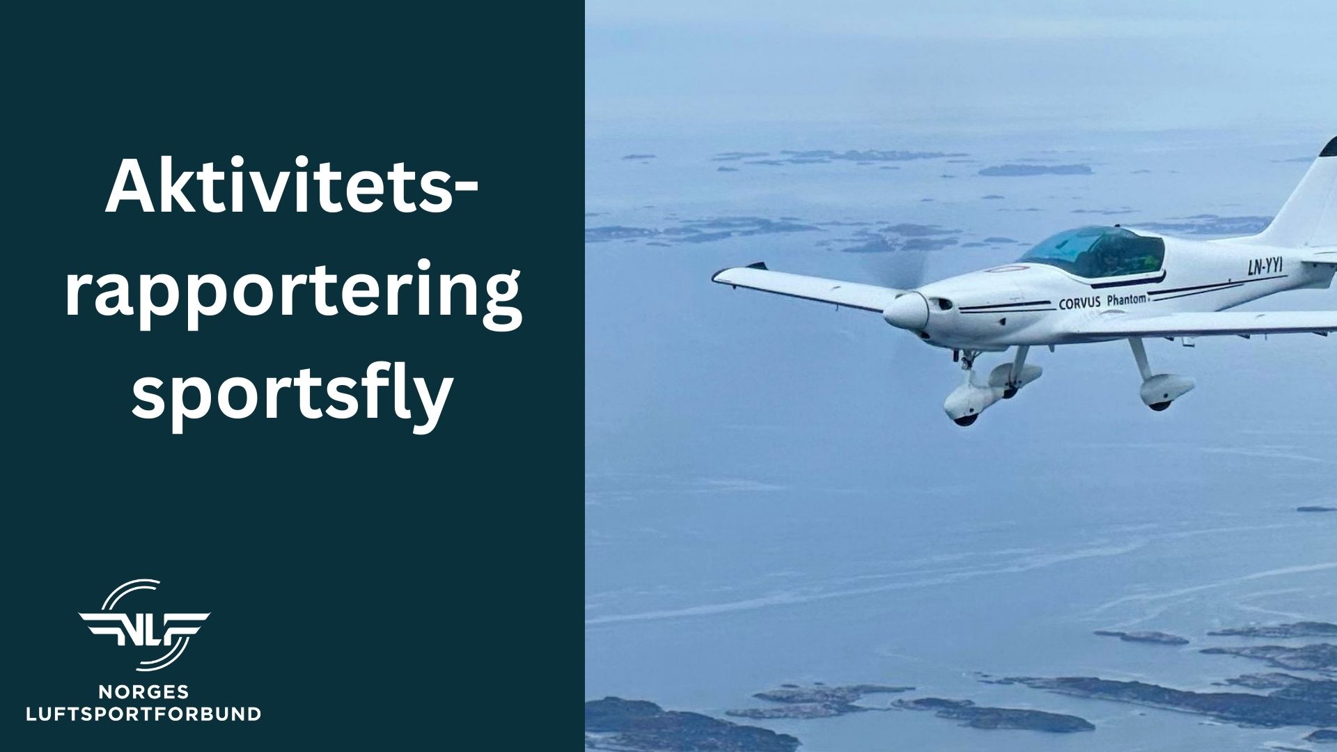 Aktivitetsrapportering sportsfly 2025