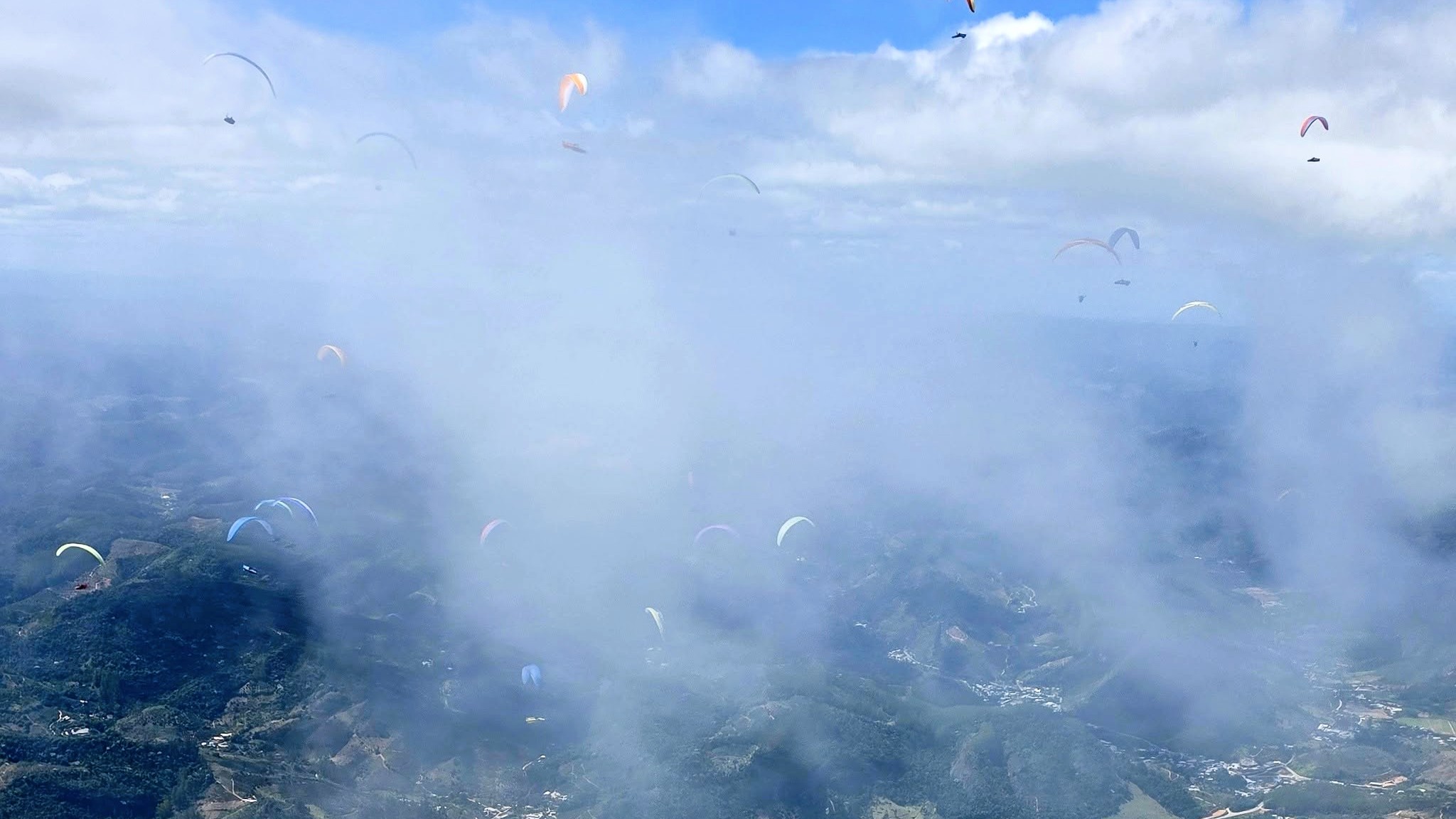 Når paragliding blir for farlig - en rapport fra VM i Brasil