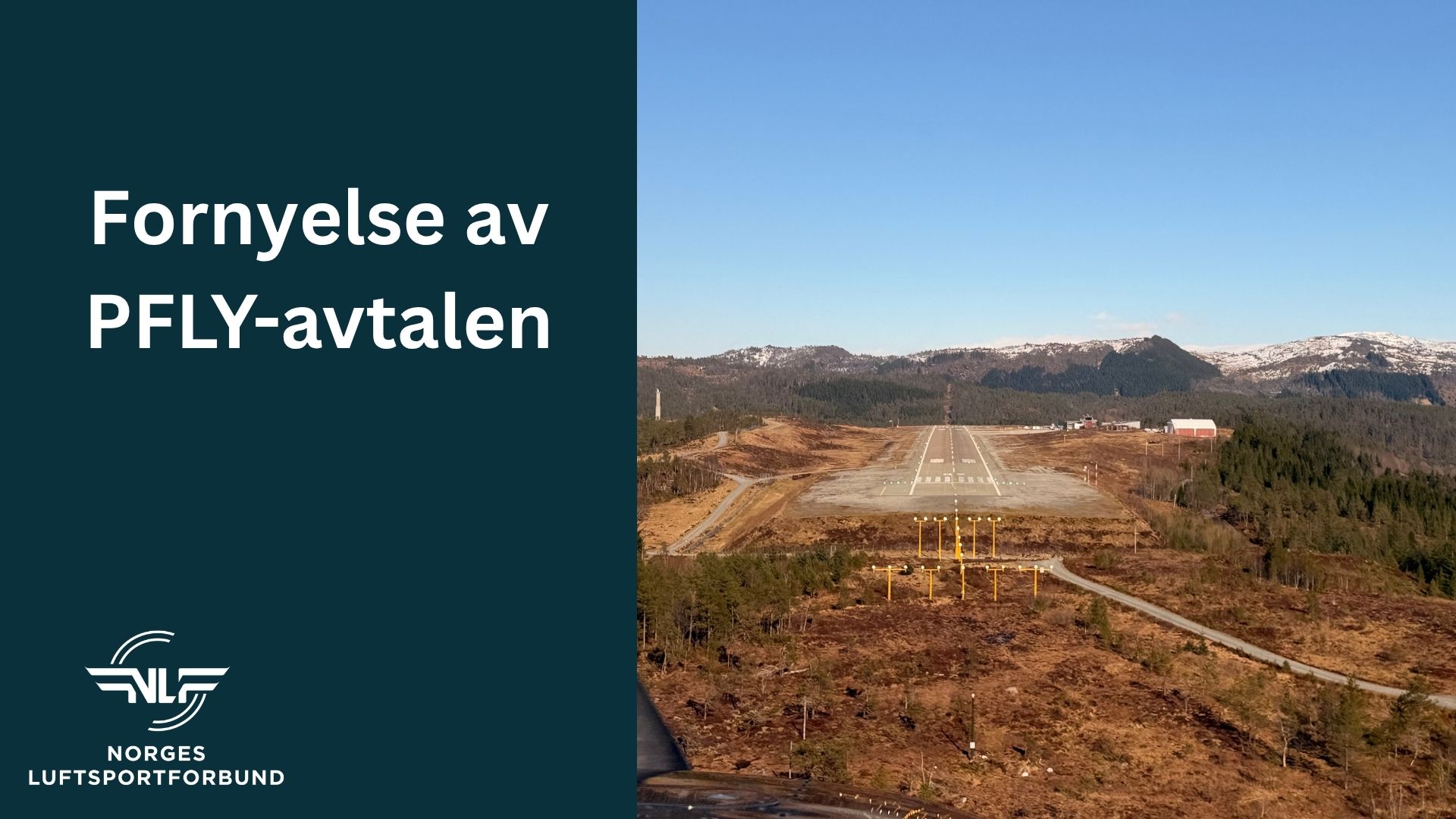 Det er nå mulig å inngå  ny PFLY-avtale i TMS