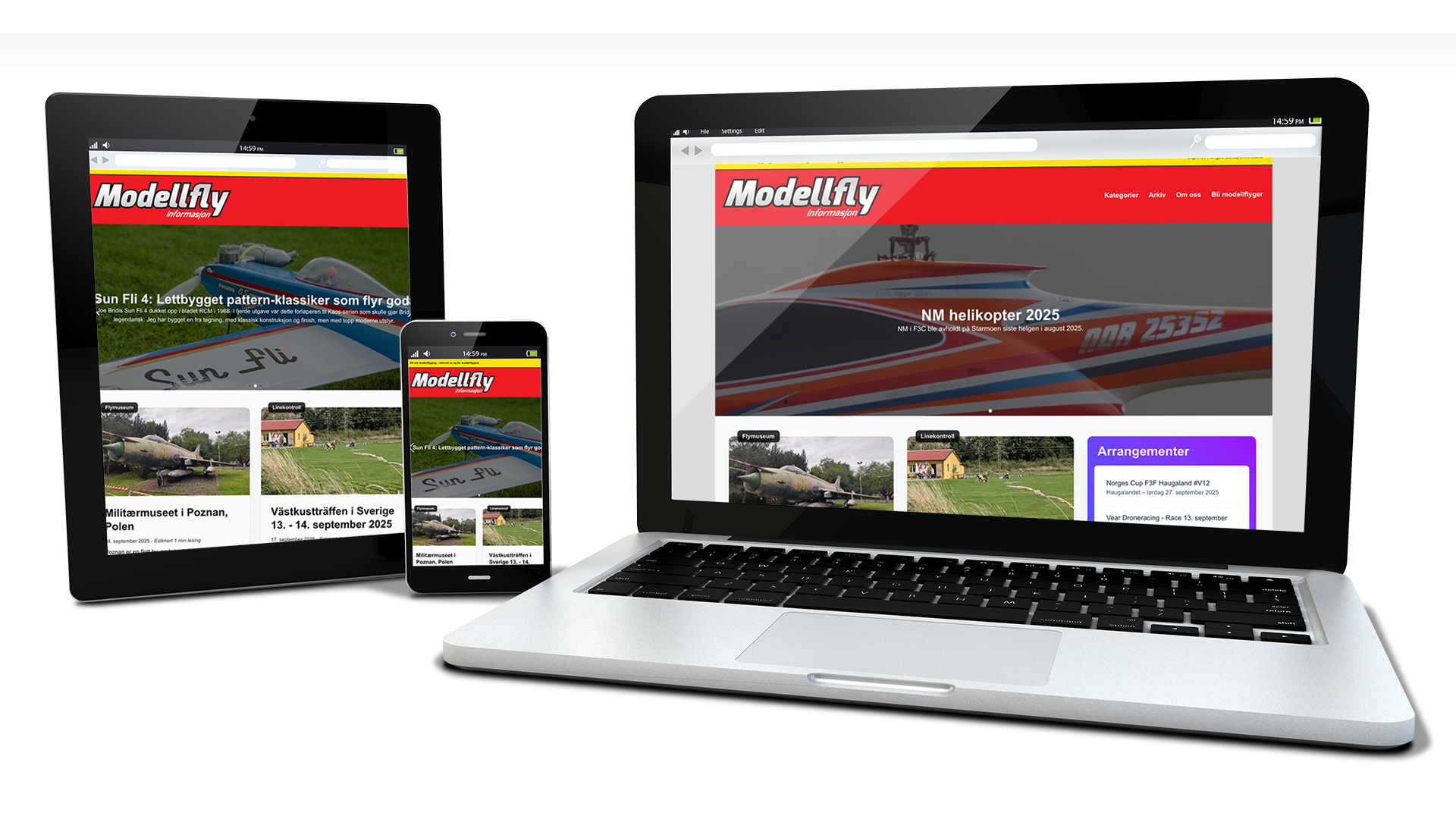 Modellfly.no kommer snart