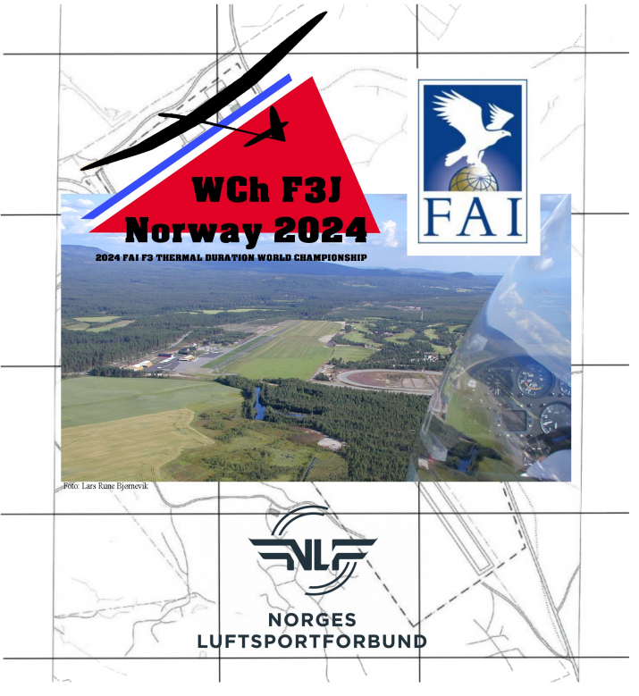 VM i F3J seilfly til Norge i 2024